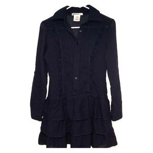 Navy Blue button down dress